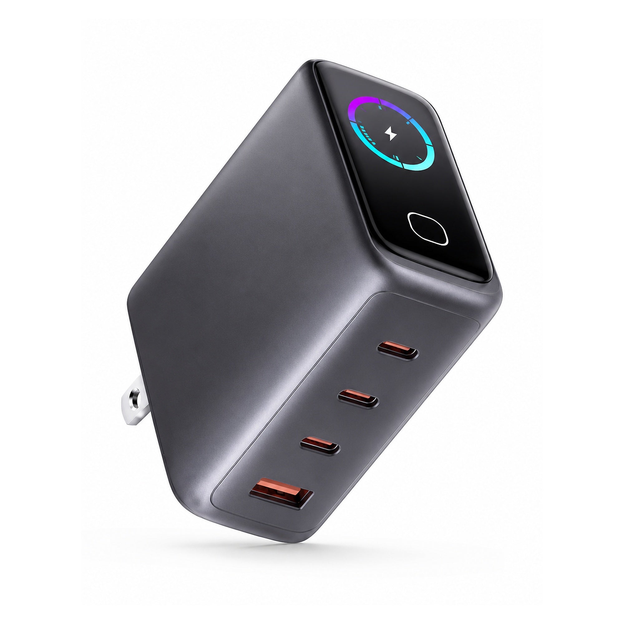 100W Smart Display GaN Charger