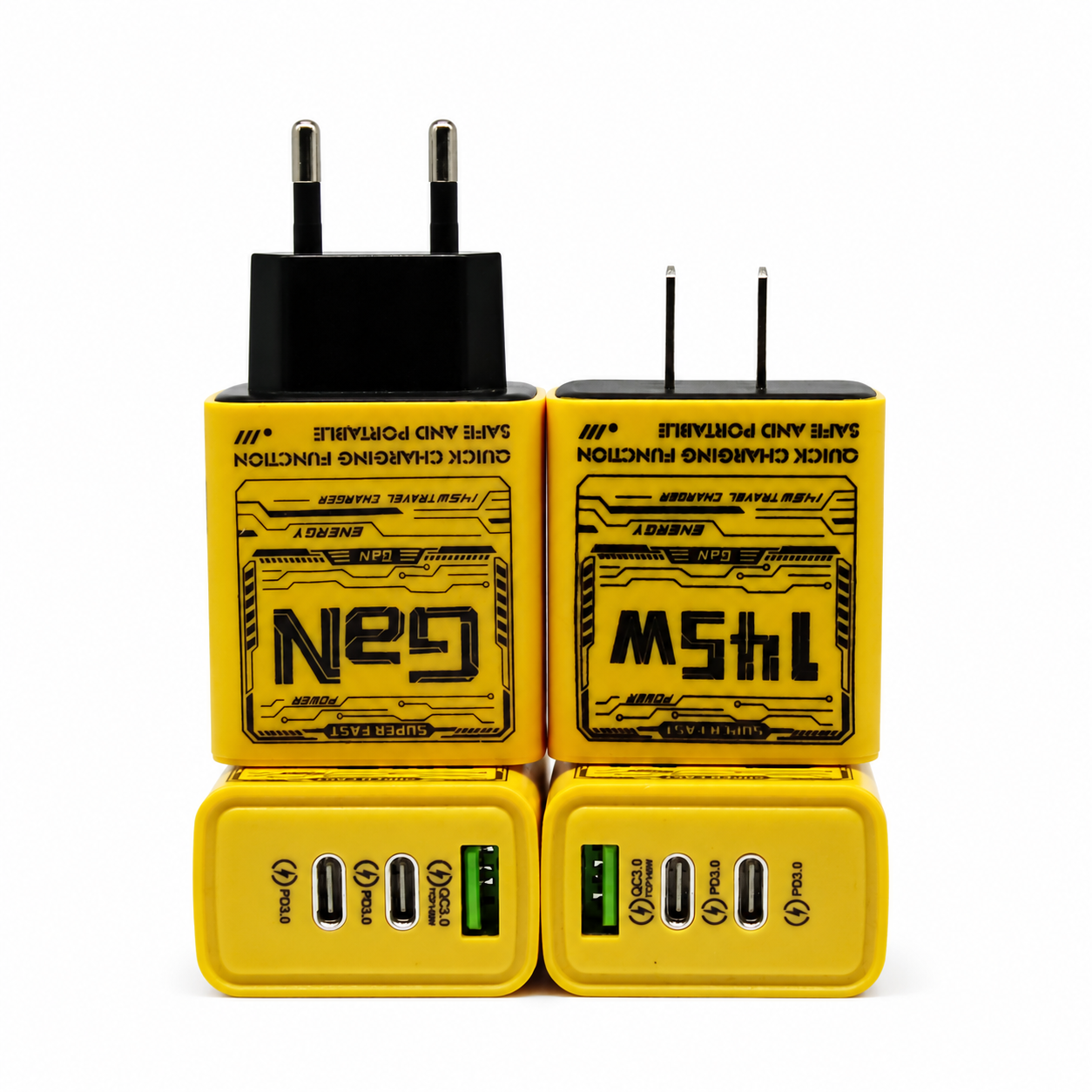 145W GaN ACC Multi-Port Charger