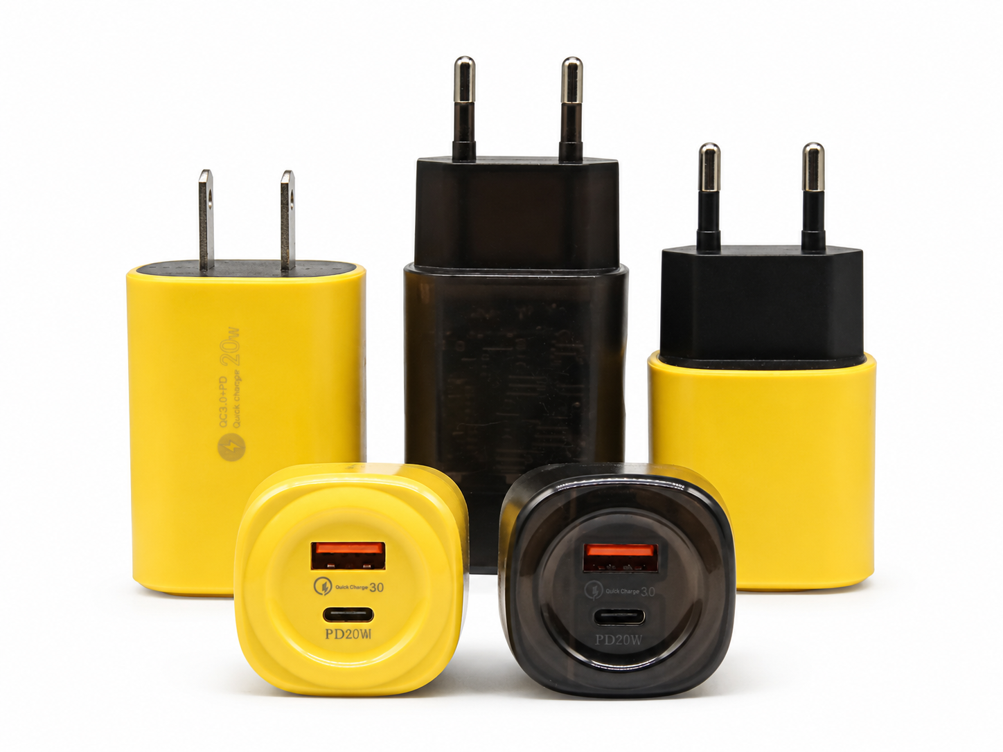 Compact 20W A+C Fast Charger